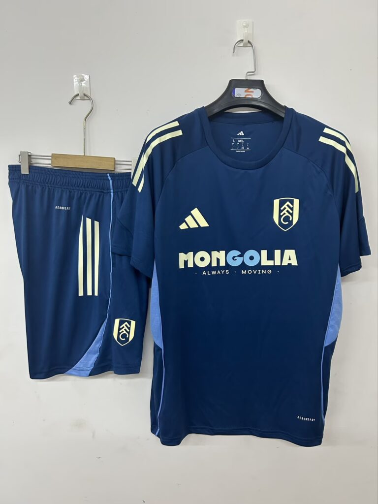 Mens Fulham 2025/26 Blue Training Jersey