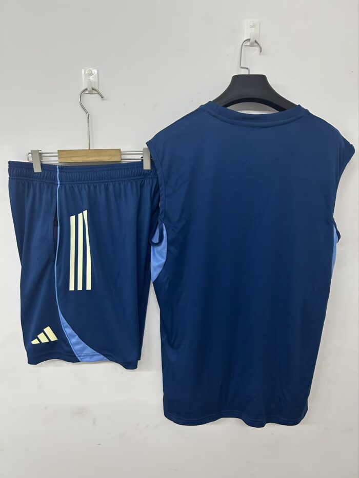 Mens Fulham 2025/26 Blue Training Vest