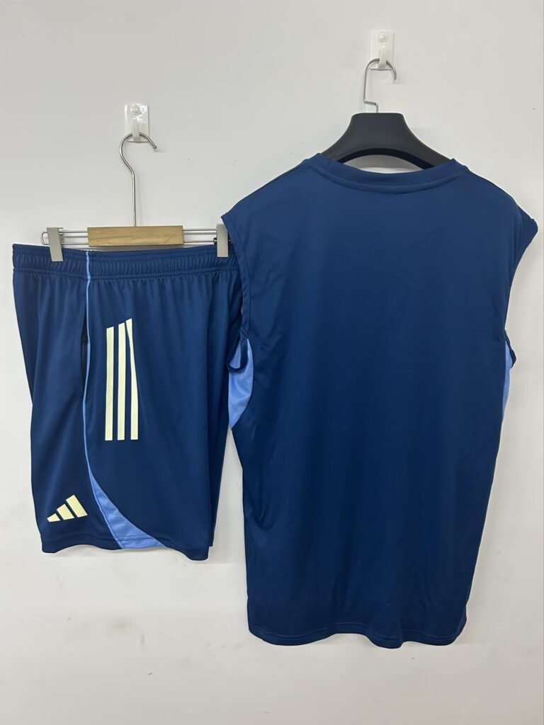 Mens Fulham 2025/26 Blue Training Vest