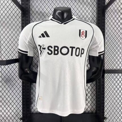 Mens Fulham 2025/26 Home Jersey Player Version