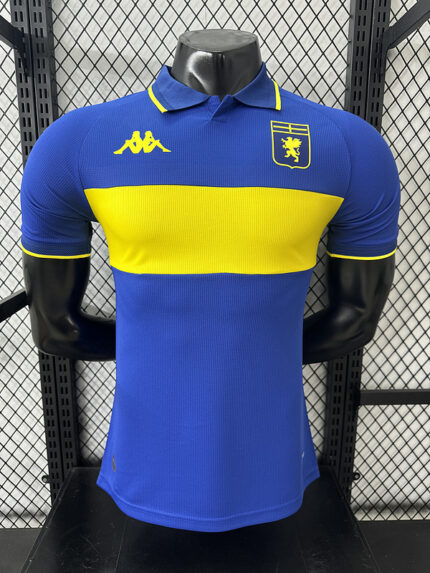 Mens Genoa CFC 2025/26 blue special Jersey Player Version