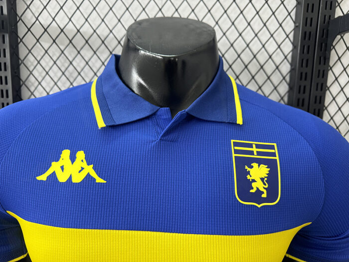Mens Genoa CFC 2025/26 blue special Jersey Player Version