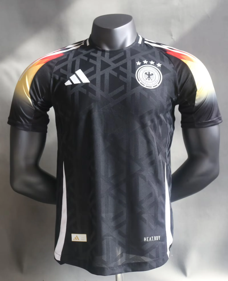Mens Germany 2024 Black Special Jersey Player Version
