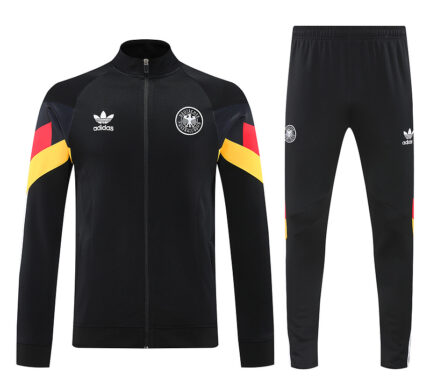 Mens Germany 2025 black Tracksuit