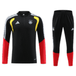 Mens Germany 2026 World Cup 1 4 Zip World Cup Black Tracksuit
