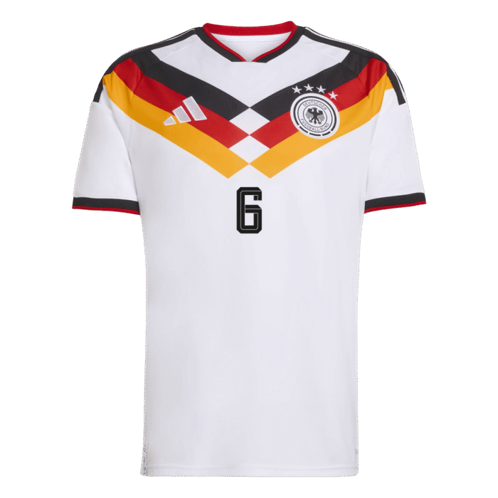 Mens Germany 2026 World Cup Home Jersey – Kimmich 6