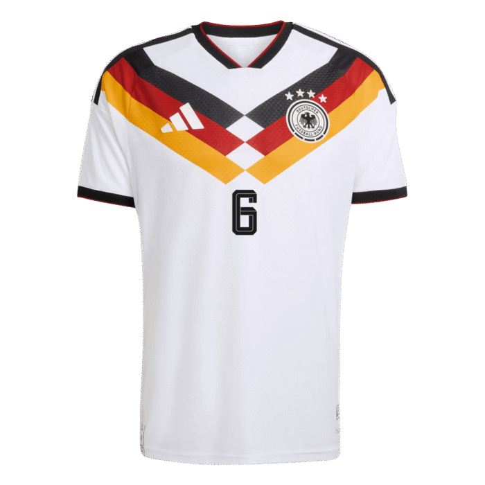 Mens Germany 2026 World Cup Home Jersey – Kimmich 6 Player Version