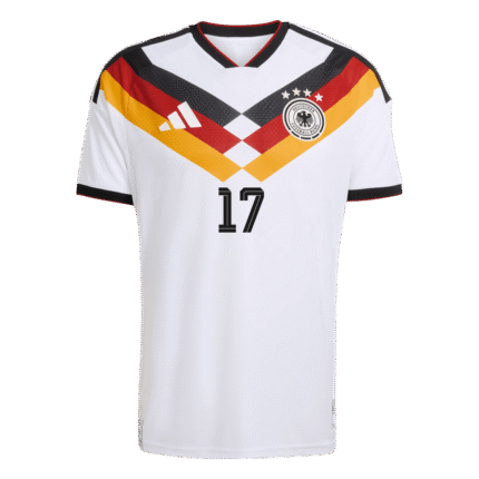 Mens Germany 2026 World Cup Home Jersey – Wirtz 17 Player Version