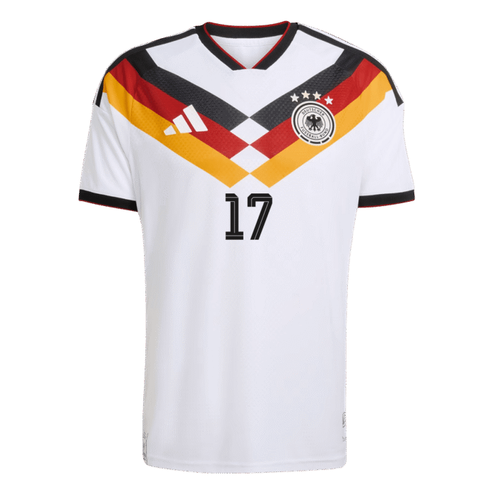 Mens Germany 2026 World Cup Home Jersey – Wirtz 17 Player Version