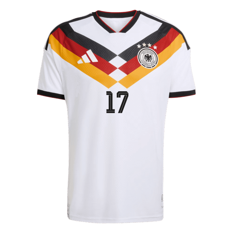 Mens Germany 2026 World Cup Home Jersey – Wirtz 17 Player Version
