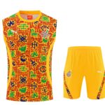 Mens Ghana 2025 Orange Training Vest
