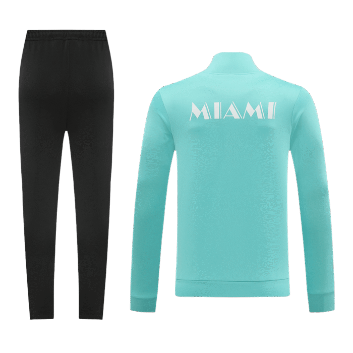 Mens Inter Miami CF 2024 Track Green Jacket