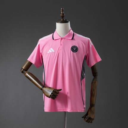 Mens Inter Miami CF 2025/26 Pink Polo