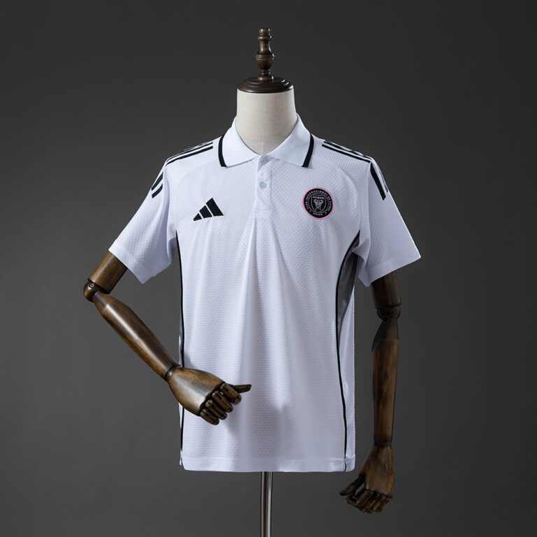 Mens Inter Miami CF 2025/26 White Polo