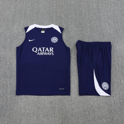 Mens Inter Milan 2025/26 Blue Training Vest