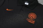 Mens Inter Milan 2025/26 Suit Black Polo