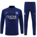Mens Inter Milan 2026/27 Half-zip Navy Blue Tracksuit