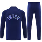 Mens Inter Milan 2026/27 Half-zip Navy Blue Tracksuit
