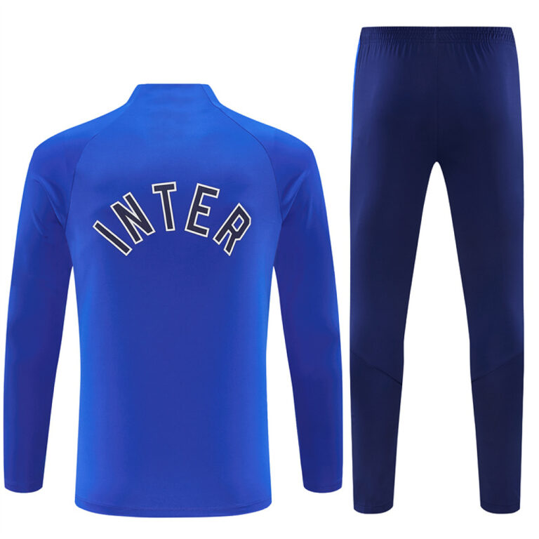 Mens Inter Milan 2026/27 Half-zip Royal Blue Tracksuit