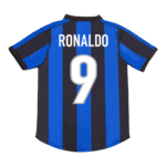 Mens Inter Milan Retro Home Jersey – Ronaldo 9