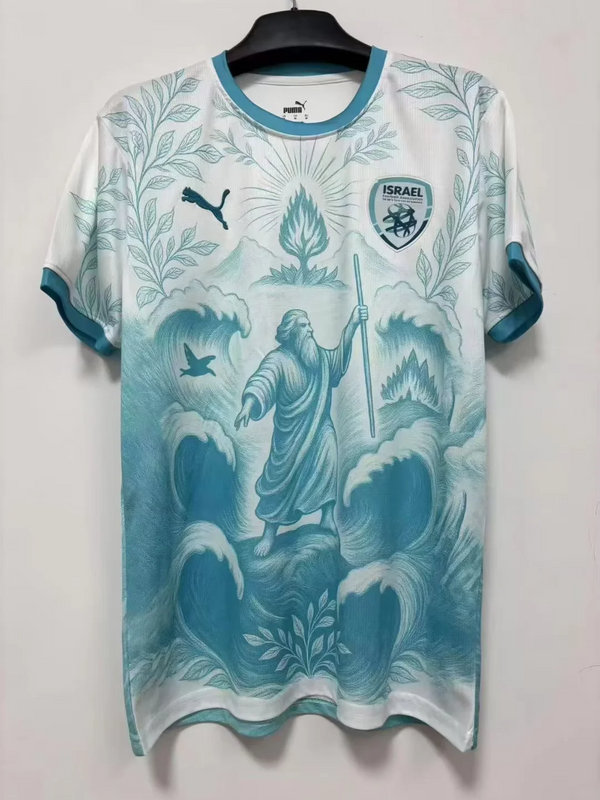 Mens Israel 2025 Special Blue Jersey
