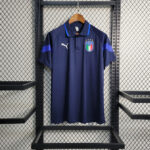 Mens Italy 2023 Royal Blue Polo