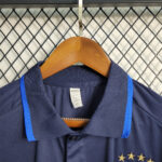 Mens Italy 2023 Royal Blue Polo