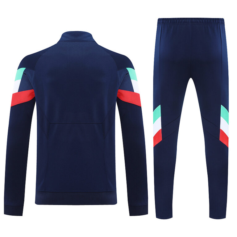 Mens Italy 2025 Dark Blue Tracksuit