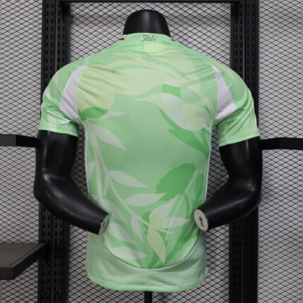 Mens Italy 2025 Green Training Jersey Player Version