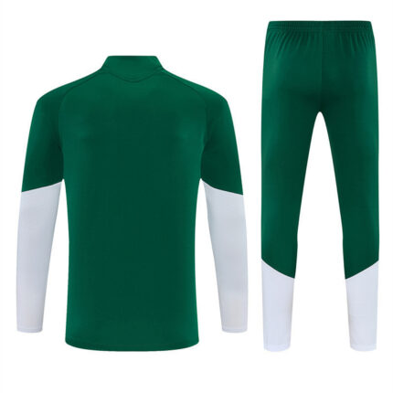 Mens Italy 2026 World Cup Half-zip Green Tracksuit