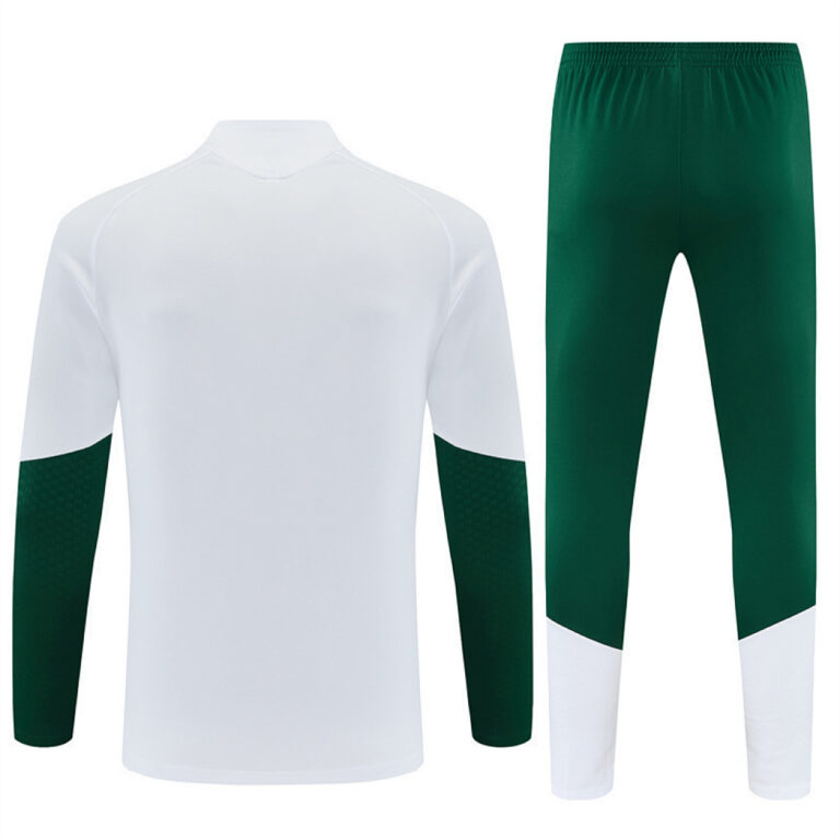 Mens Italy 2026 World Cup Half-zip White Tracksuit