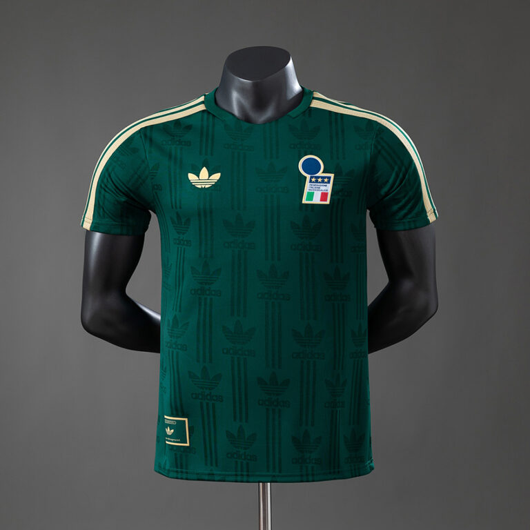 Mens Italy 2026 World Cup OG Green Training Jersey Player Version