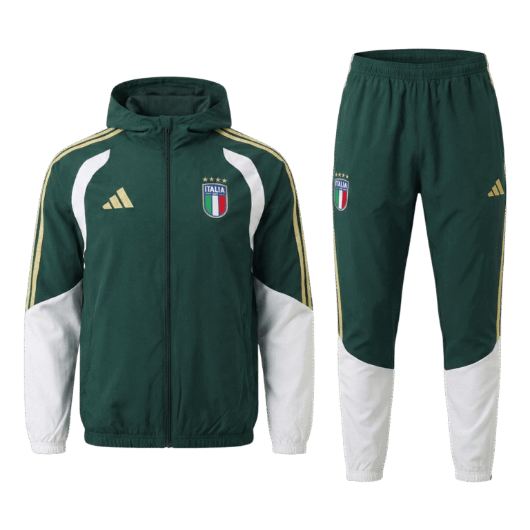 Mens Italy 2026 World Cup World Cup Green Tracksuit