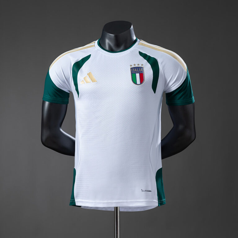 Mens Italy 2026 World Cup World Cup White Training Jersey Player Version