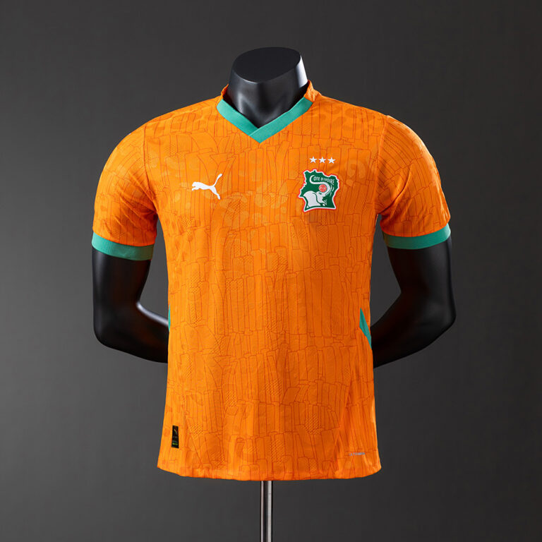 Mens Ivory Coast 2025 Home Jersey Player Version