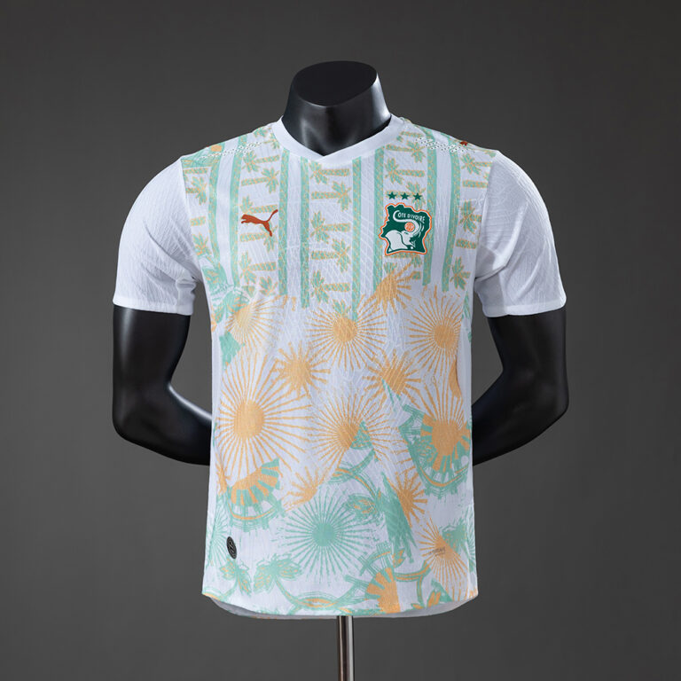Mens Ivory Coast 2026 World Cup Away Jersey Player Version