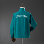Mens Ivory Coast 2026 World Cup Reversible Windbreaker Green Jacket