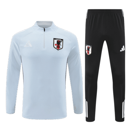 Mens Japan 2026 World Cup 1 4 Zip World Cup White Tracksuit