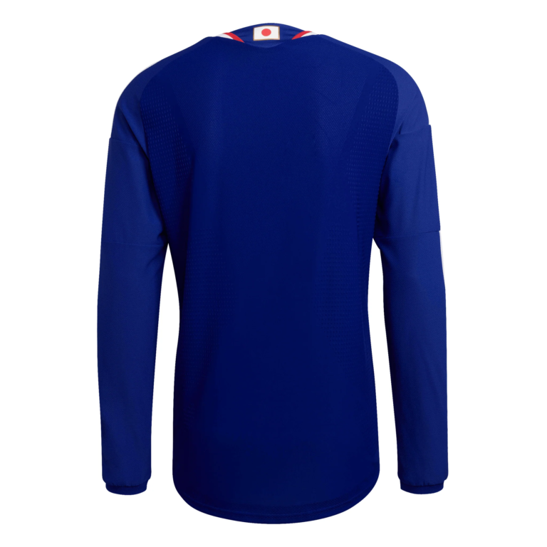 Mens Japan 2026 World Cup Home World Cup Long Sleeve Jersey Player Version