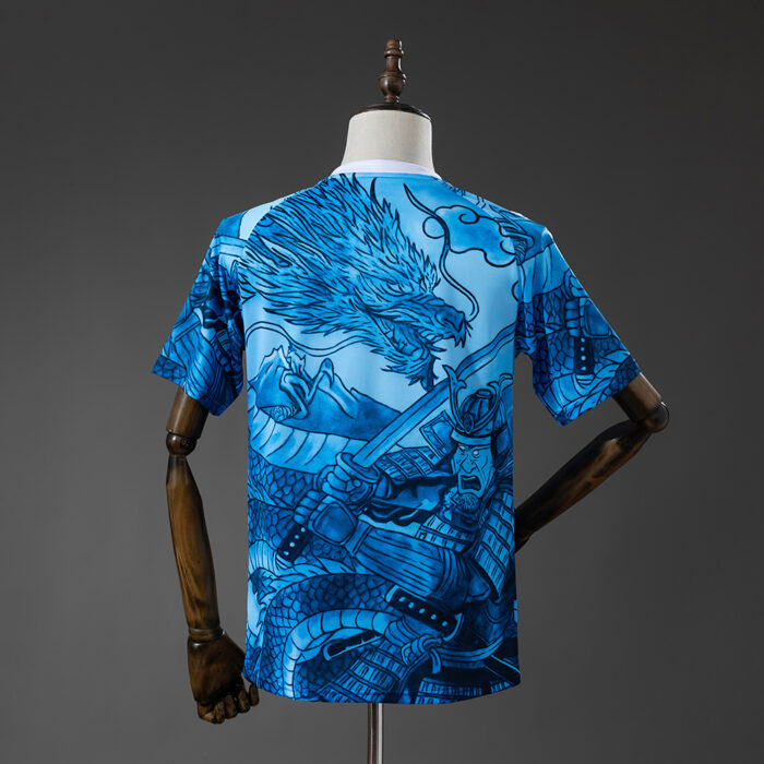 Mens Japan 3 Samurai Blue Jersey