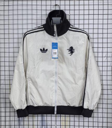 Mens Juventus 2024/25 Windbreaker White Jacket