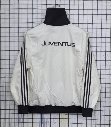 Mens Juventus 2024/25 Windbreaker White Jacket