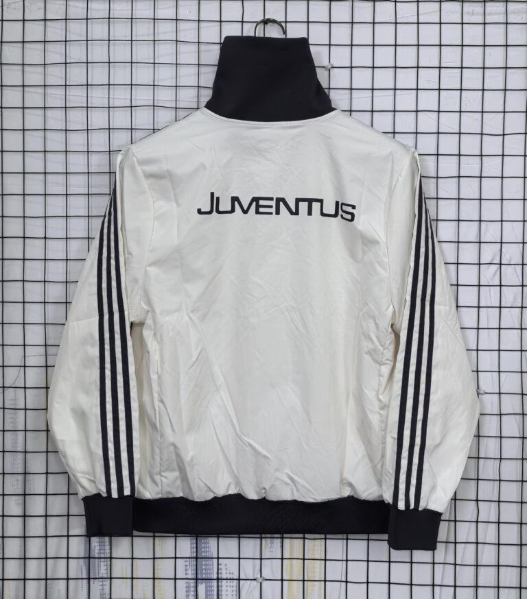 Mens Juventus 2024/25 Windbreaker White Jacket