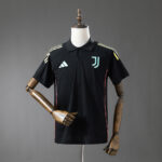 Mens Juventus 2025/26 Black Polo