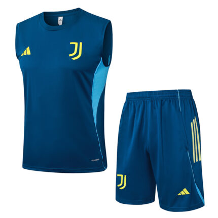 Mens Juventus 2025/26 Blue Training Vest