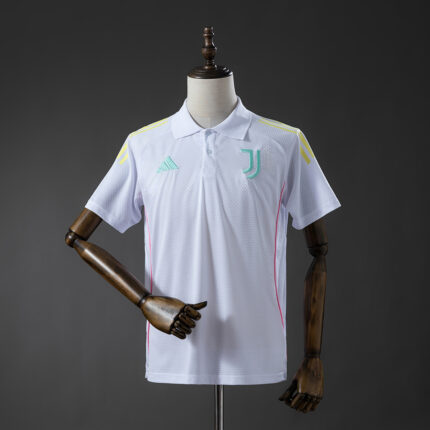 Mens Juventus 2025/26 White Polo