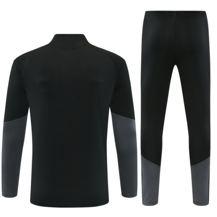 Mens Juventus 2026/27 Half-zip Black Tracksuit