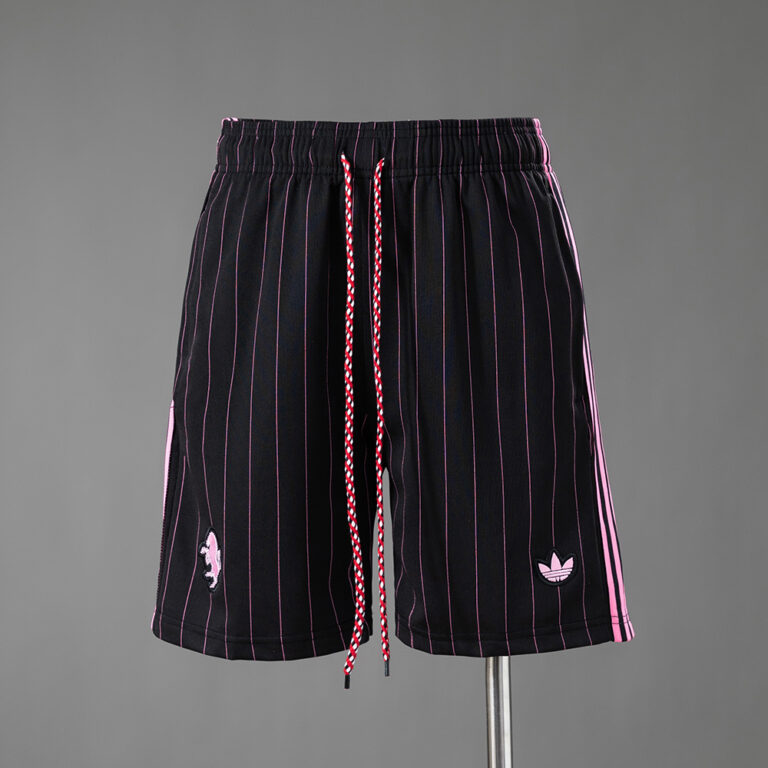 Mens Juventus Juventues Terrace Icons Black Shorts