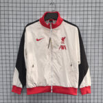 Mens Liverpool 2024/25 Windbreaker White Jacket