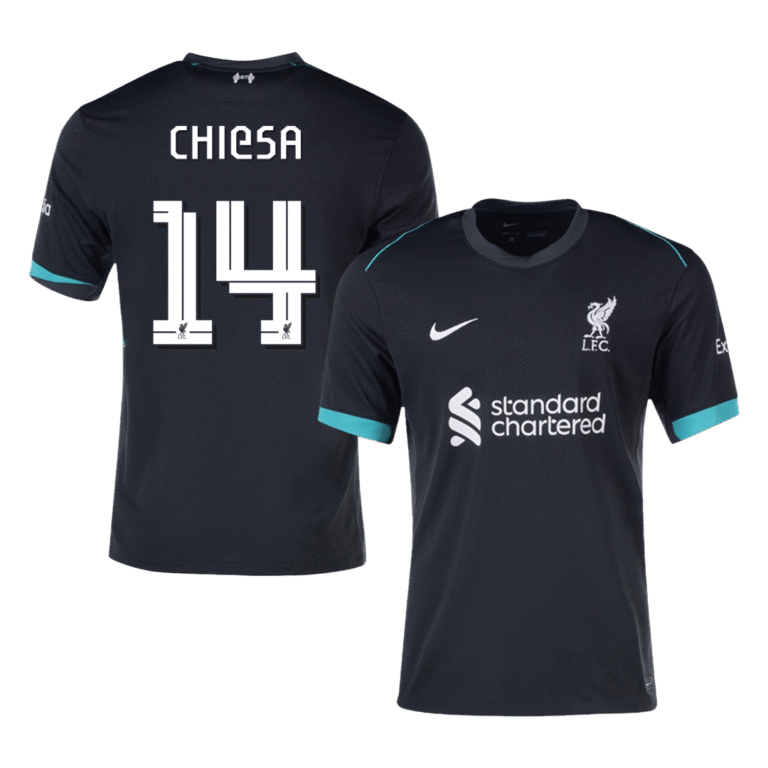 Mens Liverpool 2025/26 Away Jersey – Chiesa 14